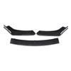 Glossy Black Front Bumper Lip for 16-18 Honda Civic - Spoiler Body Kit Upgrade.