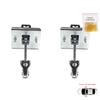 BDP769-1 2 Pieces Front Left AND Right Door Catch Hinge Brake Stop Check Strap Limiter for Peugeot 3008 MK1 T84 0U 5008 MK1 T87 0U 0E 9181Q2