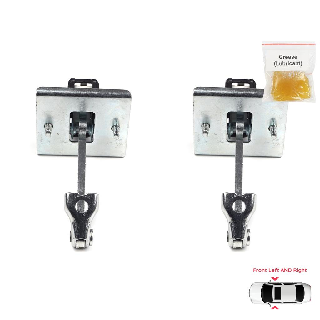 BDP769-1 2 Pieces Front Left AND Right Door Catch Hinge Brake Stop Check Strap Limiter for Peugeot 3008 MK1 T84 0U 5008 MK1 T87 0U 0E 9181Q2