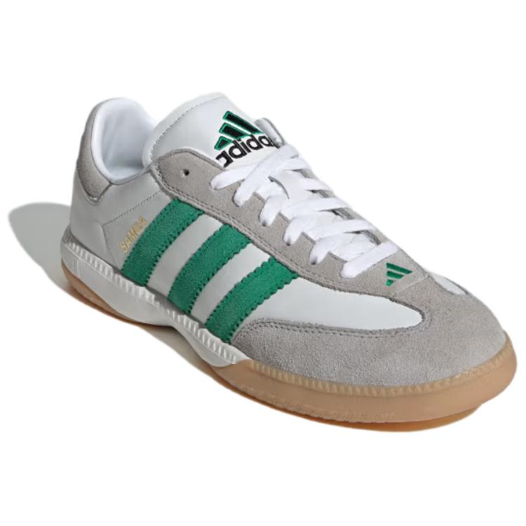 Adidas Samba Millennium Hvit Grønn Gummi Unisex Sneakers Skyhvit ID3922
