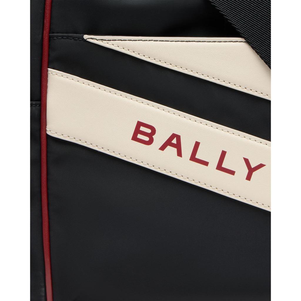 Bally Color Block Design Nylon Travel Bag Men bags Black 6313575