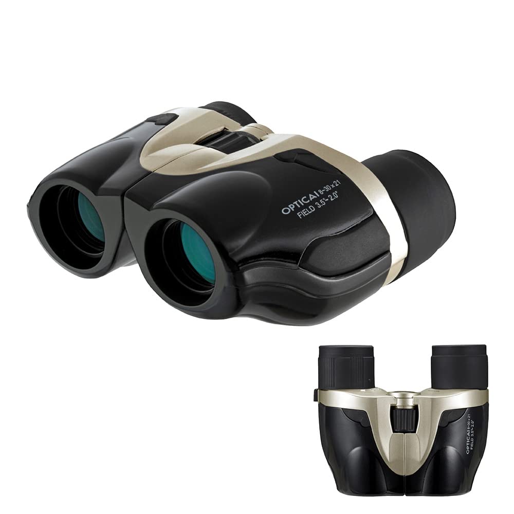 Nasica Optics OPTICAI Binoculars for Live Concerts and Wide Field of High Magnification 8x 21mm Lightweight and Includes Soft and Silicone Cloth