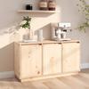 Vidaxl Cabinet, 111X34X60 Cm, Light Pine Wood