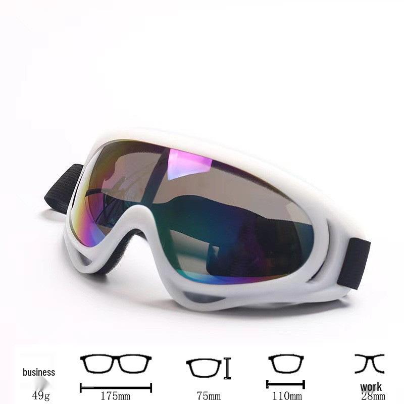 Wielofunkcyjne wiatroodporne gogle do sportów śnieżnych, motocyklizmu i dla zwierząt