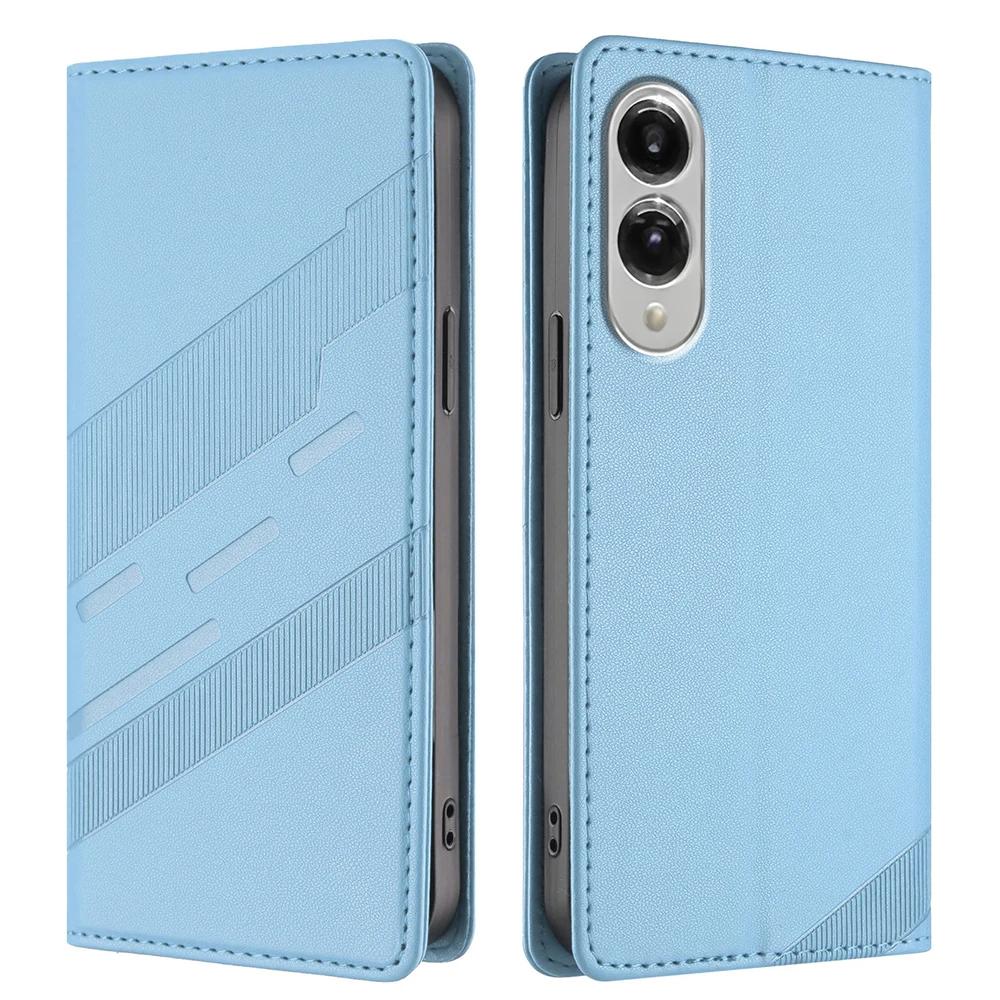 Stylish Leather Phone Cover For Samsung Galaxy A02S A03 Core A03S A04S A04 A05 A05S A72 A73 S10E S10 S20 S21 S22 S23 FE Plus