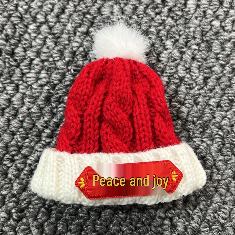 Labubu New Year Doll Outfit: Sweater, Scarf, and Hat Set for 17cm Dolls