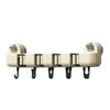 ZNMW Wall-Mounted Mop & Broom Holder Hooks (2-Pack)