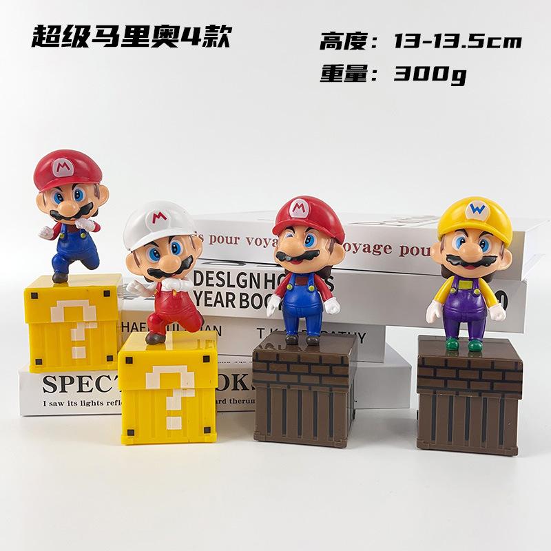 New Anime Super Bowser Figures Pvc Toy Model For Kids Birthday Collectible Gifts