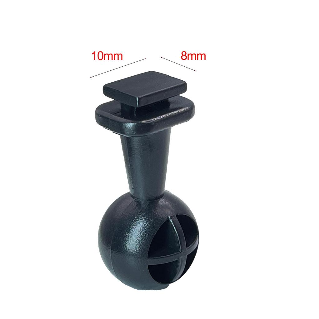 Universal 16mm Dashcam/Bicycle Mount with Suction Cup and Ball Head Adapter