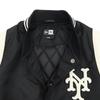 New Era MLB Cooperstown Varsity Size Nylon Neymetco Black Jacket, Black, M, Varsity,