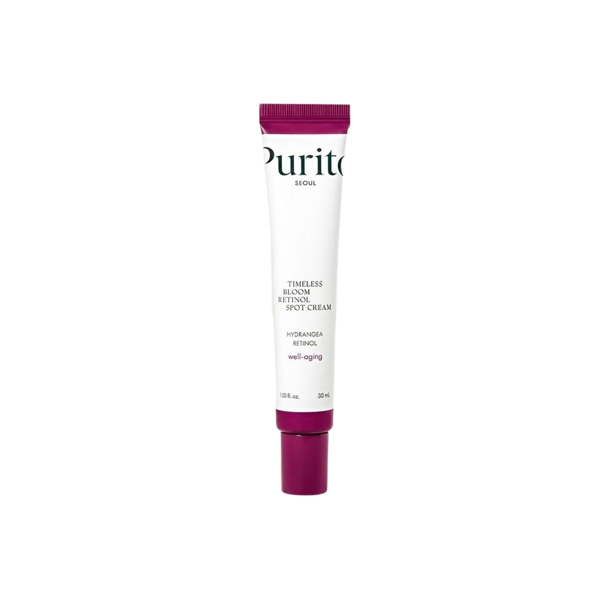 PURITO Seoul Timeless Bloom Retinol Spot Cream Smoothing & Targeted Aging Care 30ml