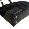 Coach 10445 Shoulder 2way Signature Canvas Tote Bag Black Canvas Used