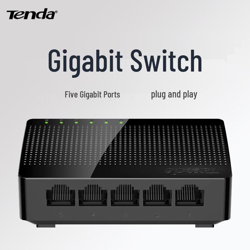 Tenda SG105 5-Port Gigabit Network Switch with IP55 Protection