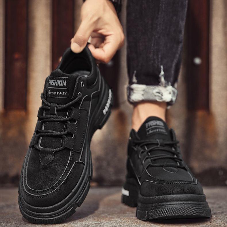 Martin Boots, Men's Shoes, Spring Waterproof and Anti Slip Sports, Casual Work, Low Helper Workwear, Wear-resistant Labor Protection Shoes