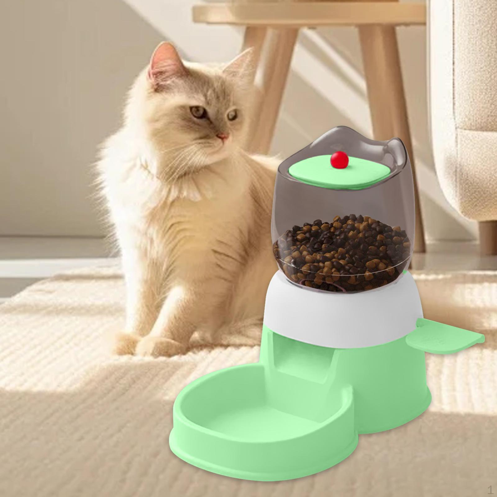 

Диспенсер для еды и воды для питомцев объемом 2 л с функцией нажатия