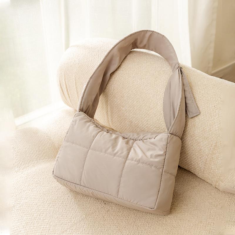 

Осенне-зимняя сумка для кошек и домашних животных, теплая стеганая хлопковая сумка большой вместимости, переносная, на одно плечо, косая сумка светло-серый