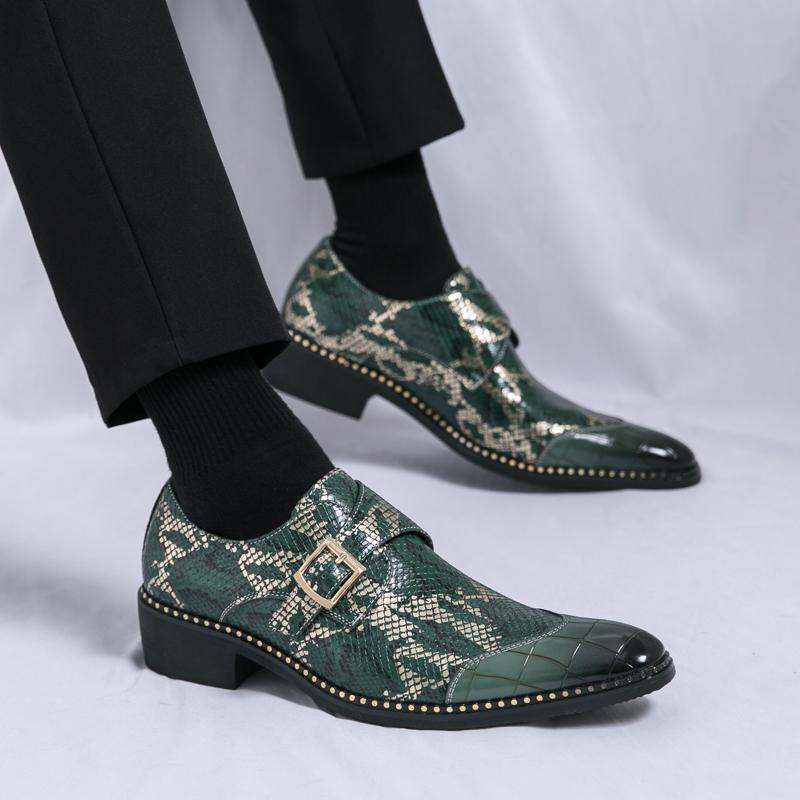 Fashion Leather Shoes Man Casual Loafers Luxury Design Slip On Male Dress Shoes Leisure Style Big Size Good Wear-resistant Sole