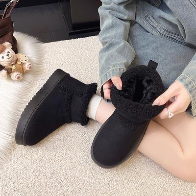 Snow Boots New Winter Velvet Thickened Outdoor Thick-soled Snow Cotton Snow-proof and Non-slip