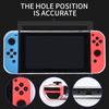 Transparent Protective Case with Scratch Protection for Handheld Game Console Clear Hard Cover for Switch