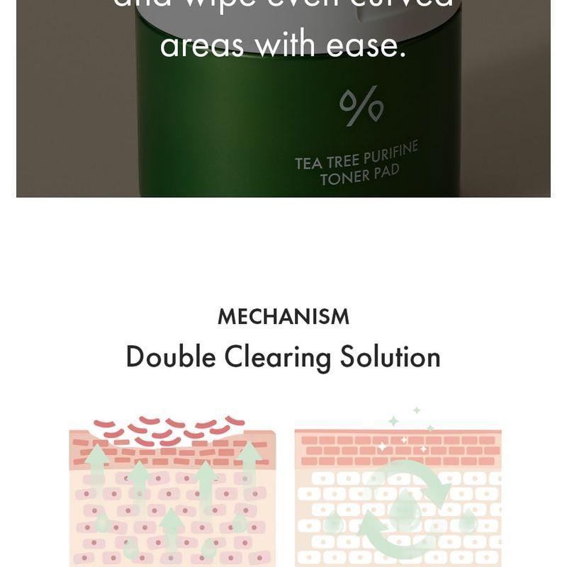 Dr. Ceuracle - Tea Tree Purifine Toner Pad