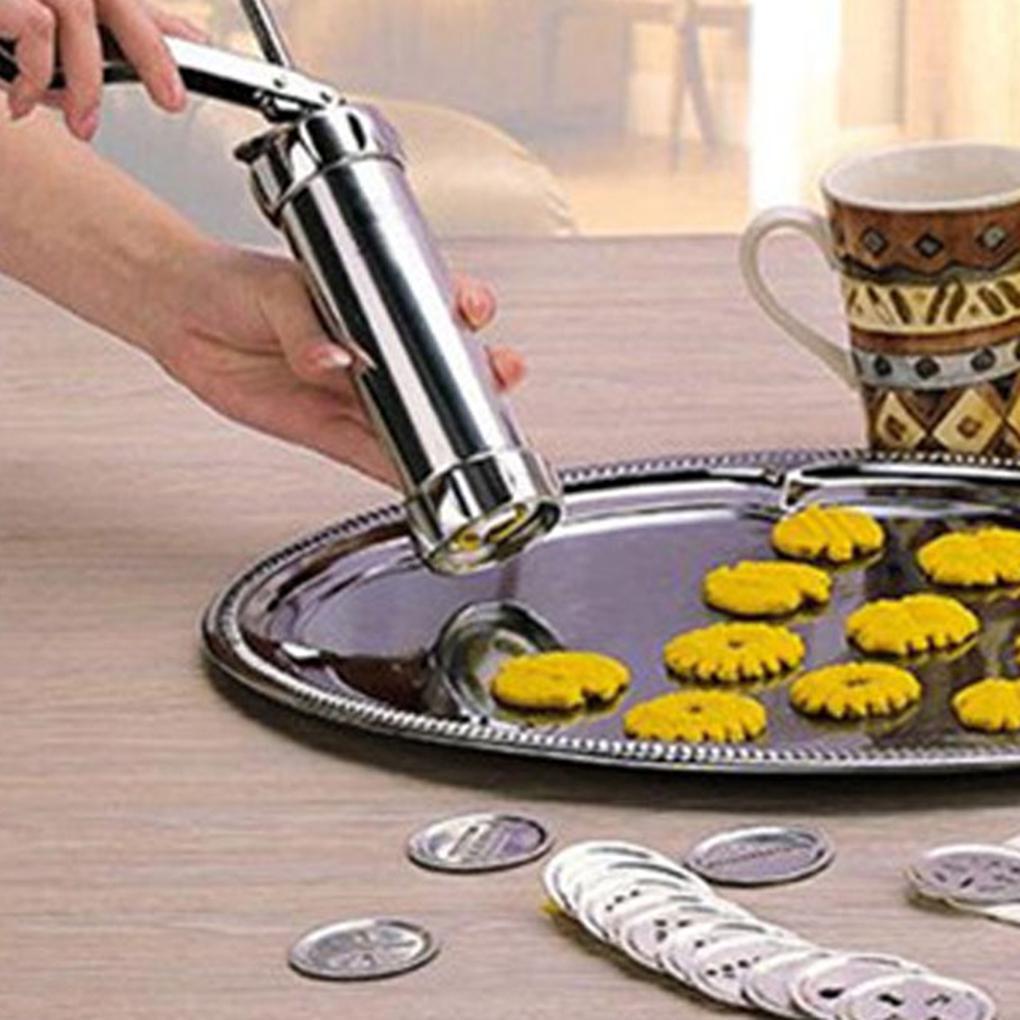 Buy Cookies Press Cutter Set Baking Tools Manual Cookie Biscuits Press
