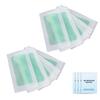 40pcs Wax Strips Kit Double Sides Fast Hair Remover Strips with Cleaning Pads for Armpit Arm Legs