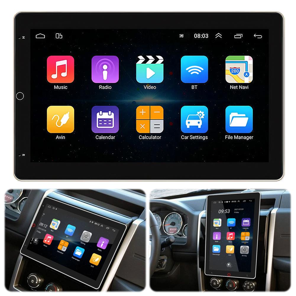 

10.1 Inch Double Din Car Stereo Radio with GPS WiFi BT FM Radio Wireless CarPlay Android Auto Android 13 Car Radio United States