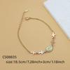 Popular Round Bead Virgin Mary Unisex Pendant Bracelet with Cross Charm - Light Luxury Jewelry