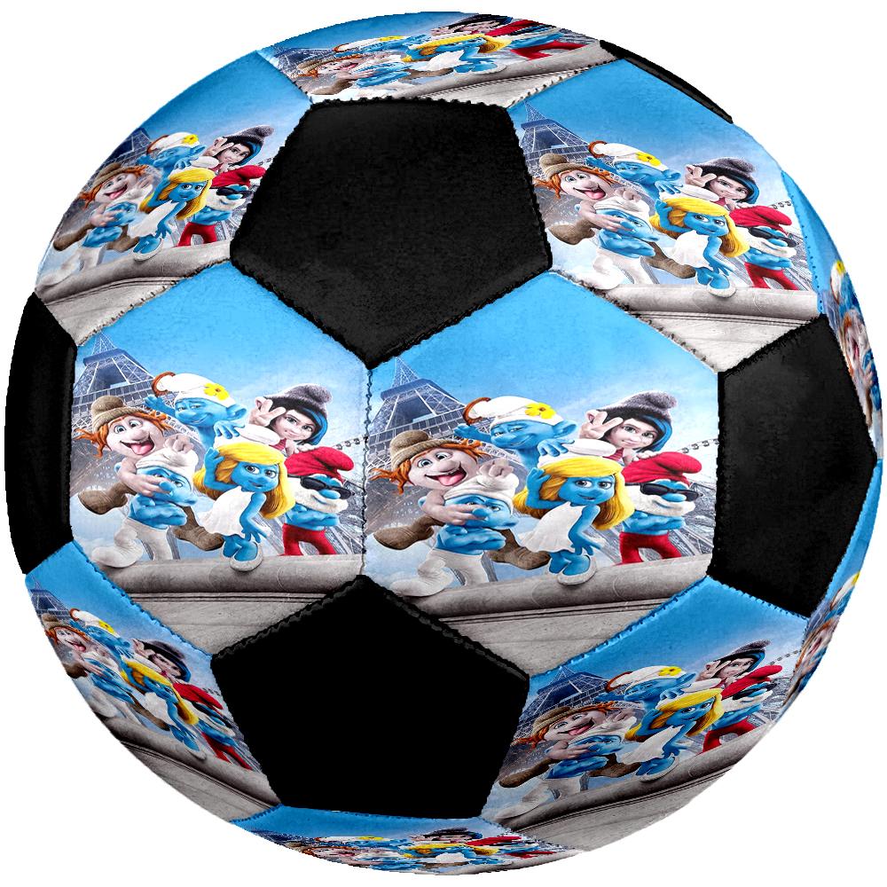 The Smurfs Theme Size 5 Soccer Ball, Suitable for Both Indoor and Outdoor Matches, a Gift Suitable for Everyone.