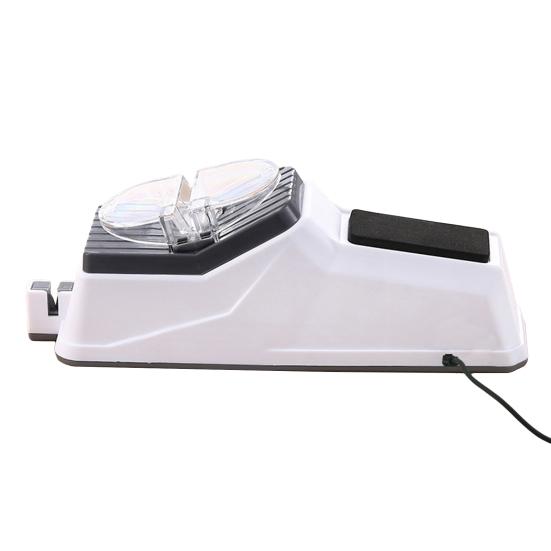 Ηλεκτρική Ξύστρα Μαχαιριών Διπλής Όψης Ξύστρα Κουζίνας για Μαχαίρια Ψαλίδια 5s Γρήγορο Ακόνισμα Οικιακό Εργαλείο Ακονίσματος Μαχαιριών