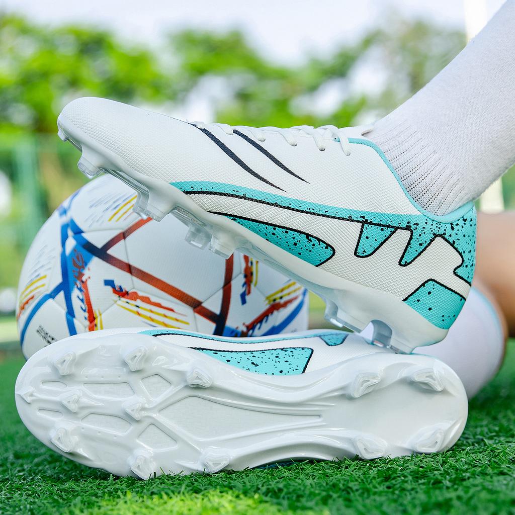 Messi Fußballschuhe Low-Top echt Erwachsene Herren und Damen AG Stollen Studenten Kinder Sneaker Jungen und Mädchen Sommer Putian Schuhe