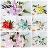 Simulation Flower 1Pc Artificial Lilies Realistic No Withering Non-fading Single Branch Multi-fork Artistic