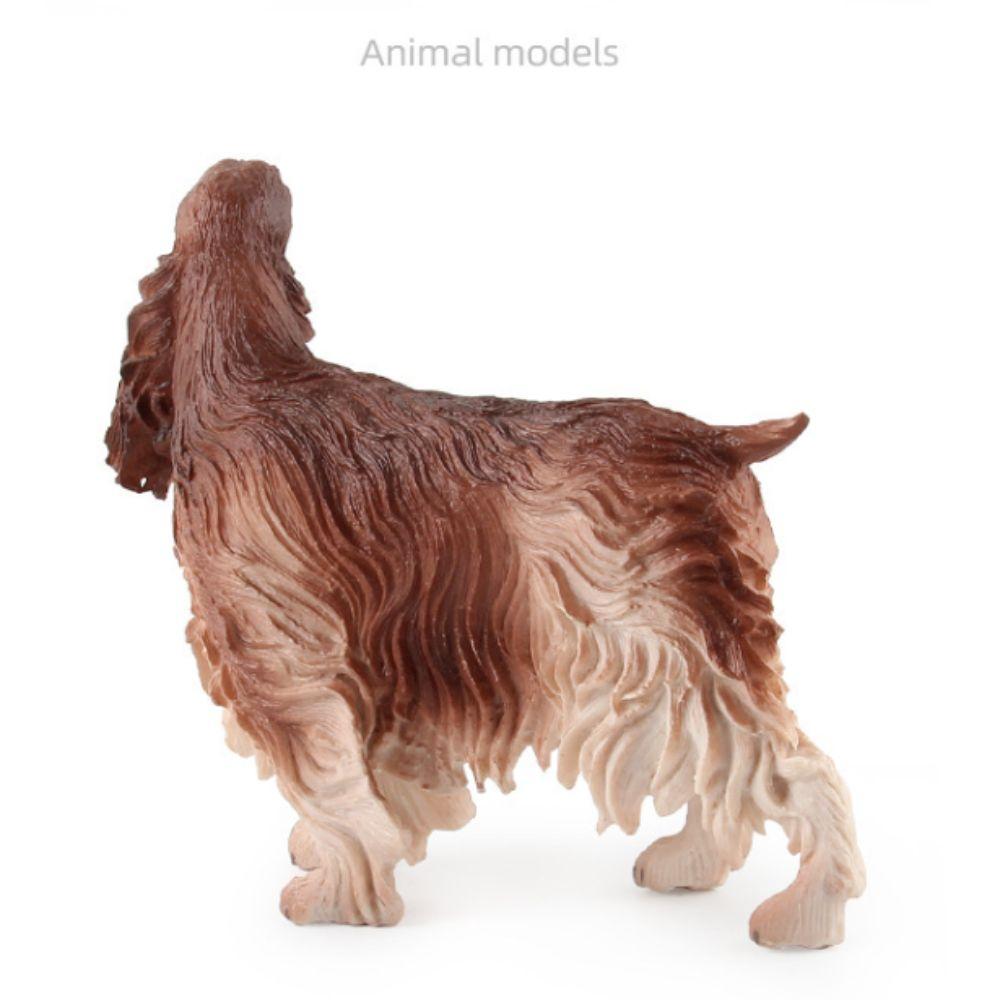 Simulation Dog Figurine Realistic Miniature Animal Model Puppy Pet   Collection