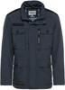 Mid-season Jacket Camel Active Jacket with Multiple Pockets With a Foldaway Hood With Recycled Polyester (420650 7O15 47) Night Blue