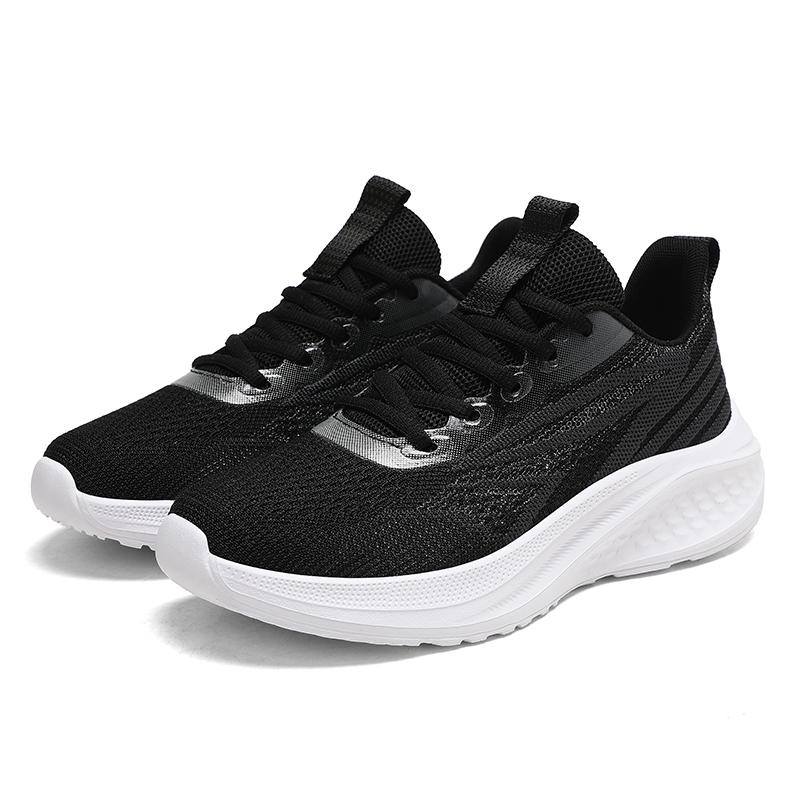 

2025 Hot Selling Hollow Breathable Mesh Sports Shoes Fashiona Lightweight Running Shoes for Teenagers Sizes 35-45 for Men Women 35 черный серый