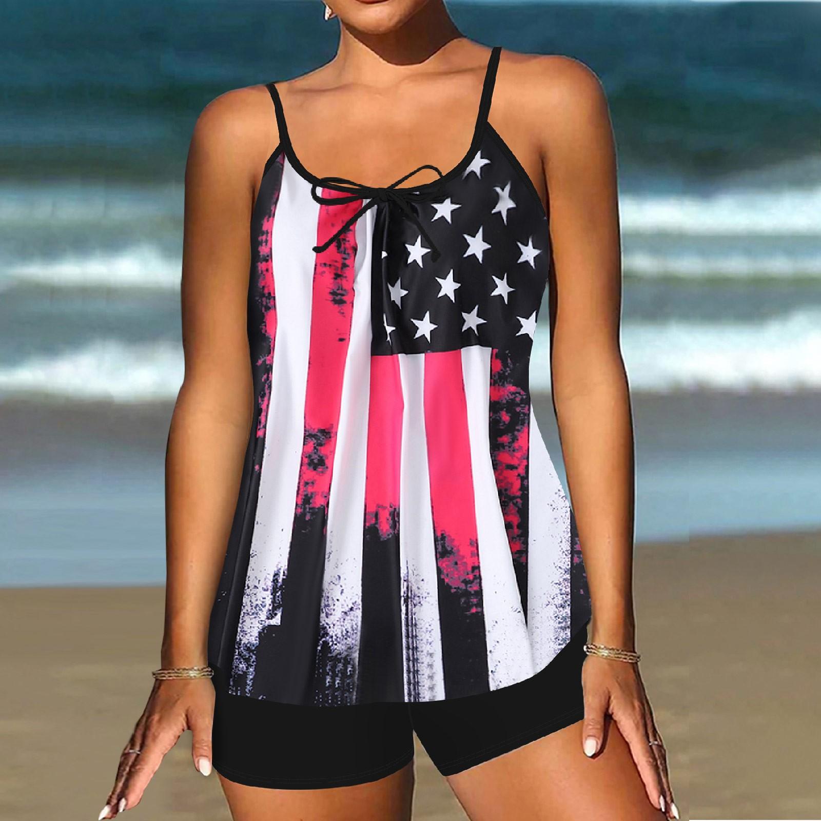 

Женский сексуальный облегающий купальник-бикини с принтом на бретелях и разрезом большого размера, двухсекционный, XXXXL чёрный