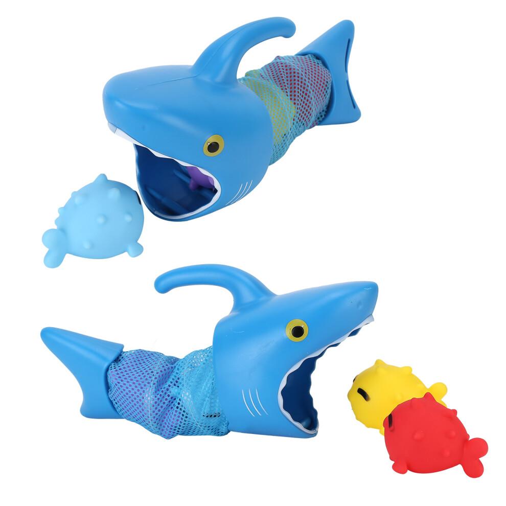 Baby Fish Grabber Bath Toy for Kids, Portable Plastic Cartoon Gift