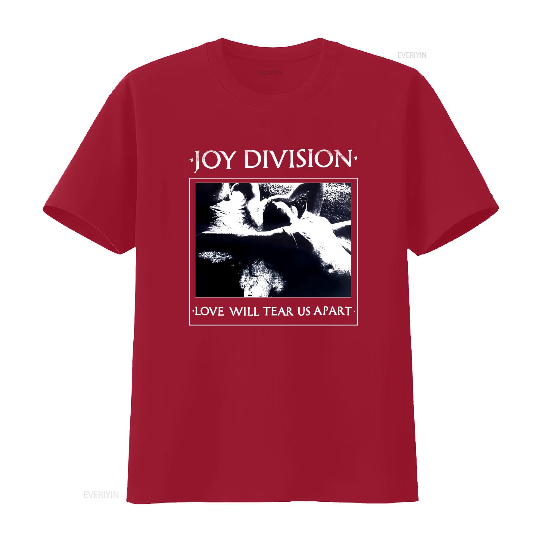

Vintage Joy Division Love Will Tear Us Part T shirt vintage Washed Stretched Versatile Slightly Casual designer clothes S