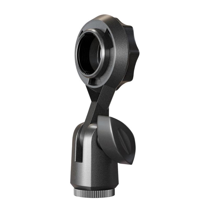 Metal Microphone Clip Microphone Shock Mount Bracket Holder Simple Stand Accessories Use Flexible Angle Adjustment