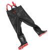 Chest Wader PVC Lightweight Waterproof Fishing Wading Pants with Anti Slip Boots for Men Women 40 Size