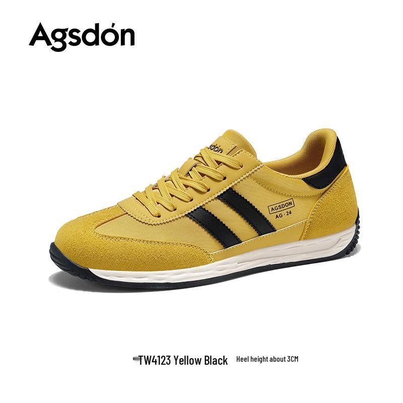 Genuine Leather Men s Retro German Training Shoes - Breathable Summer Casual Sneakers 43