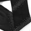 Durable Skating Pants Tights Figure Skinny Wind and Abrasion Resistant, Fits for 175cm