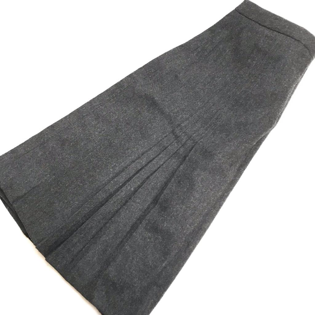 j.crew Mini Skirt Suit Set [4/Women L-XL/Gray] Japan Made(USED)