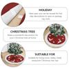 Rug Area Rugs Christmas Tree Skirt Party Supply Decoration Bottom Floor Mat Stylish