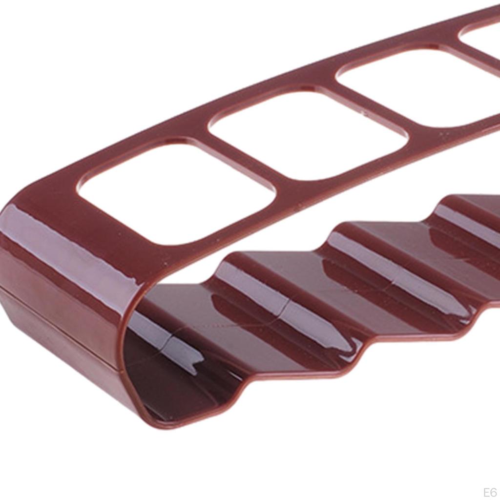 Držák ovládacích prvků Organizér 4 přihrádky Home Decor Jednoduchý design TV úložné police pro