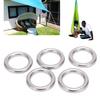 5pcs 304 Stainless Steel Round O  s Multi Purpose Seamless Welded Metal O   for Sailing Diving