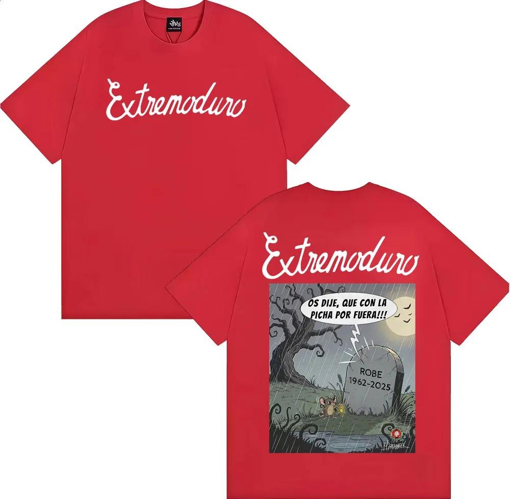 

Rock Band EXTREMODURO Os Dije Que Con La Picha Por Fuera TShirt Mens Womens Fashion 90s HipHop Oversized TShirt Streetwear S