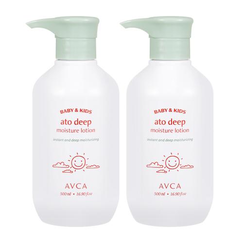 Abka Baby & Kids Ato High Moisturizing Lotion 500ml Duo Pack NONE