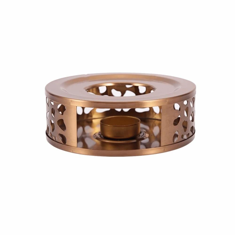 Stainless Steel Tea Warmer Base Oxygen Hole Design Teapot Heater Teapot Warmer Most Teapots