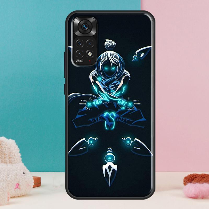 V-Valorant Case For Xiaomi Redmi Note 13 12 Pro 14 11 9 10 9S 10S 11S 12S Redmi 14C 13C 10C 12C Cover